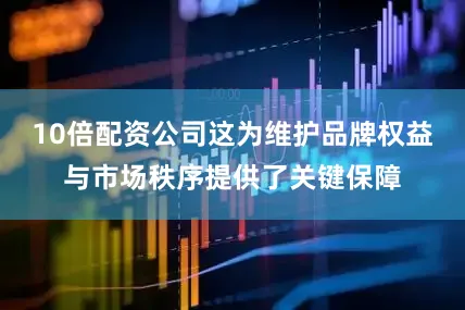 10倍配资公司这为维护品牌权益与市场秩序提供了关键保障